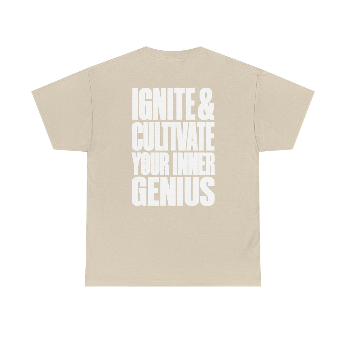 Motivational T-Shirt — ICYIG Front / "Ignite & Cultivate Your Inner Genius"