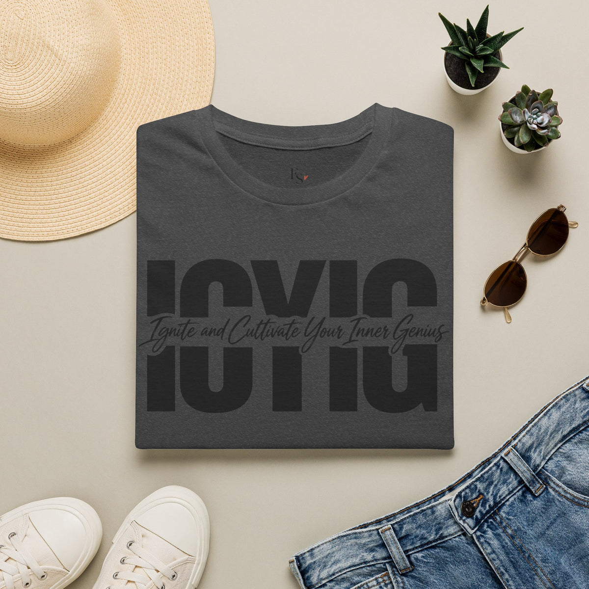 Graphic T-Shirt — Ignite & Cultivate Your Inner Genius