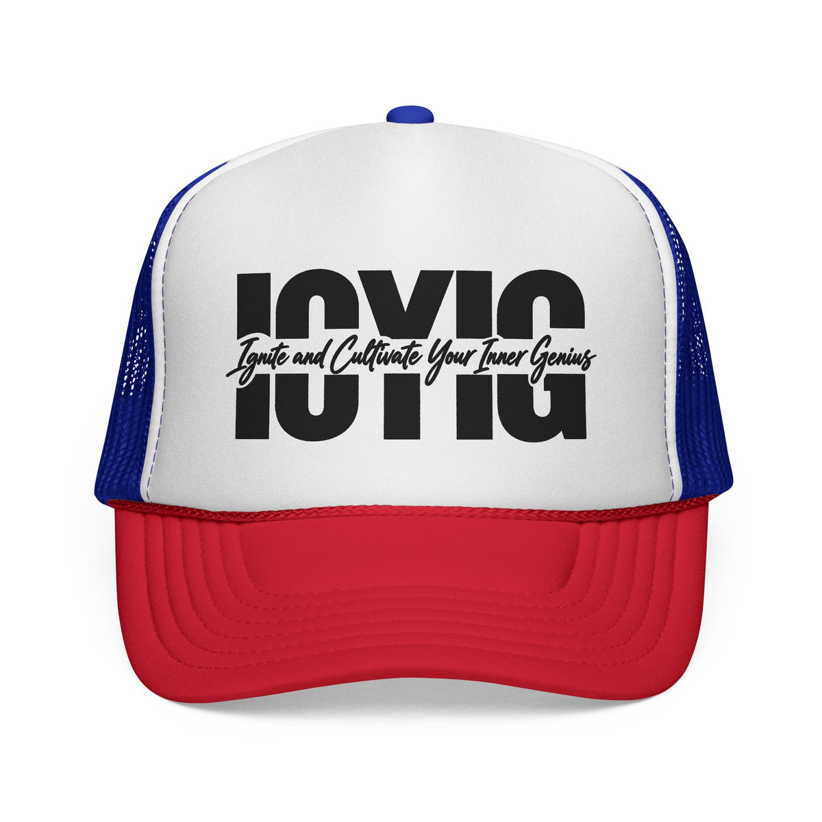 Trucker Cap — 'Ignite and Cultivate Your Inner Genius' ICYIG Logo