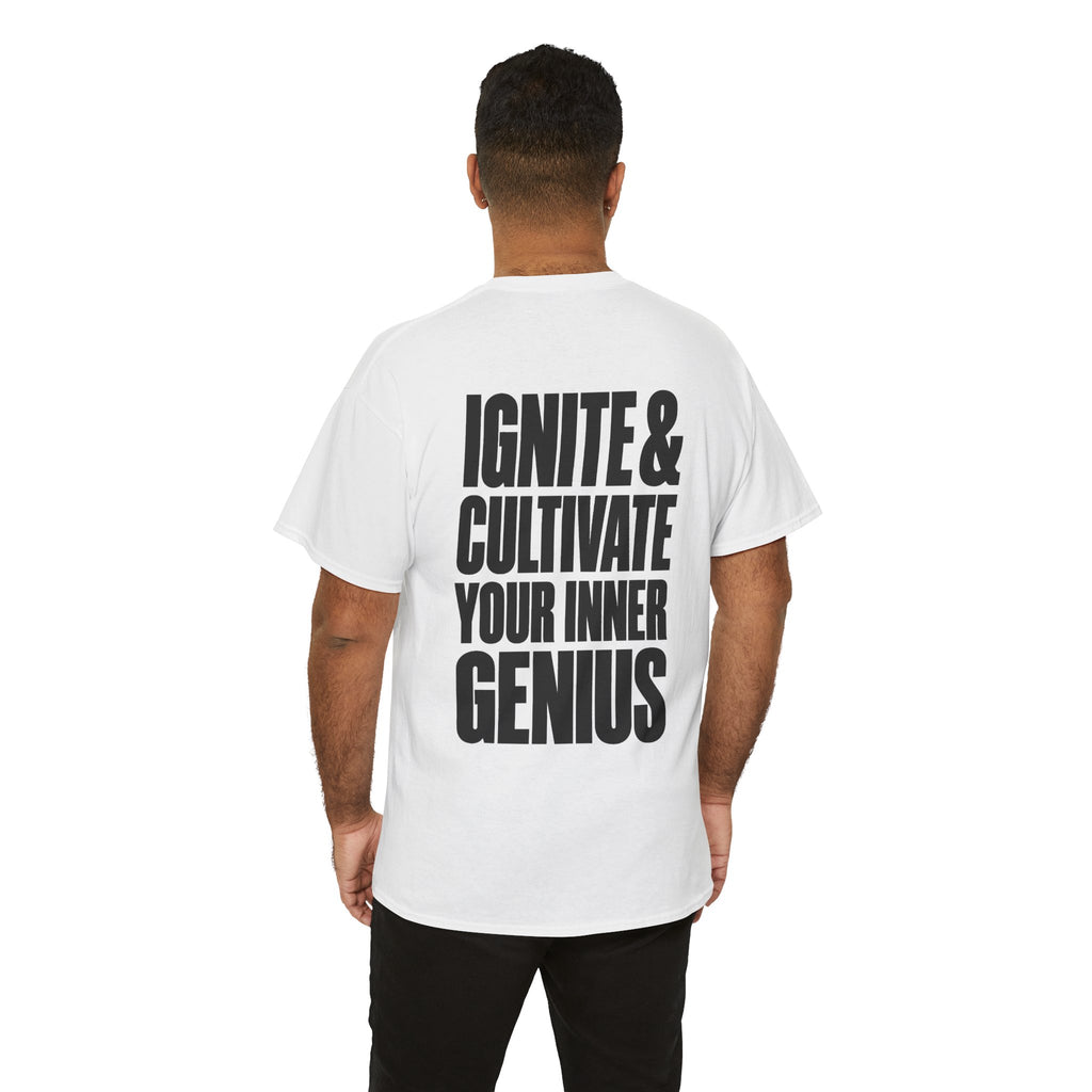 Motivational T-Shirt — ICYIG Front / "Ignite & Cultivate Your Inner Genius"