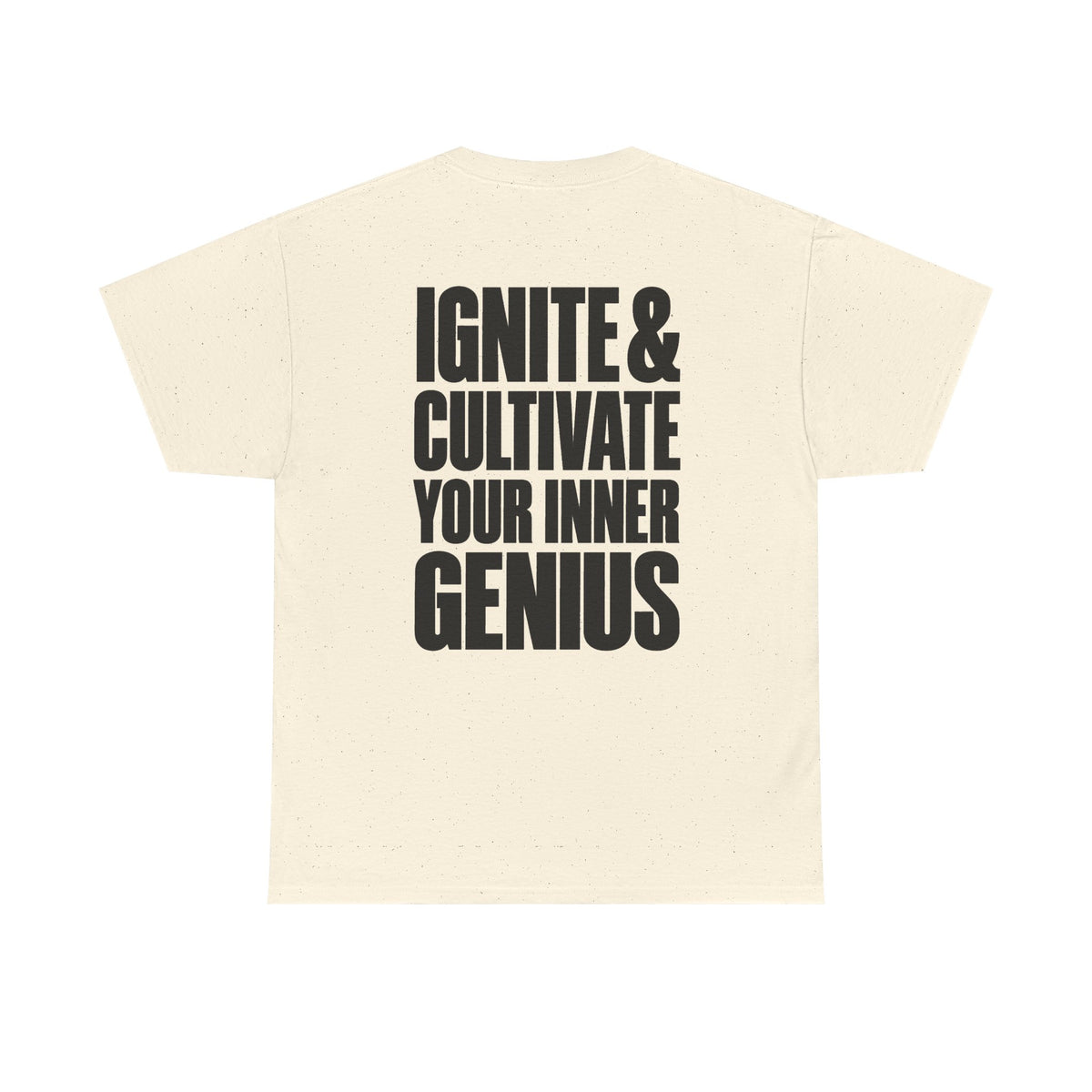 Motivational T-Shirt — ICYIG Front / "Ignite & Cultivate Your Inner Genius"