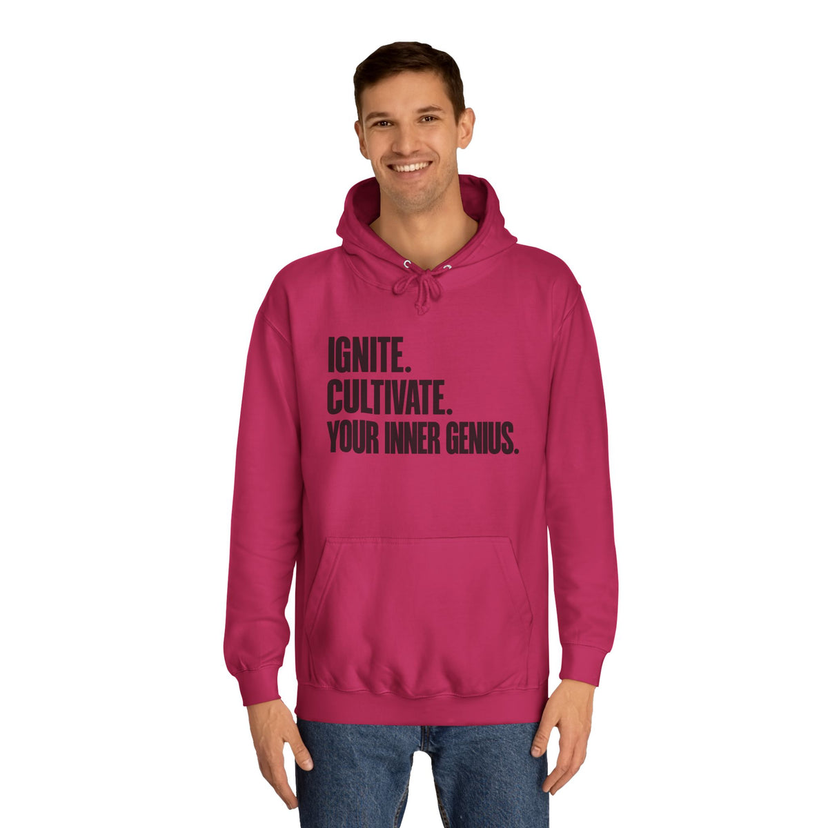 Hoodie — Ignite. Cultivate. Your Inner Genius.