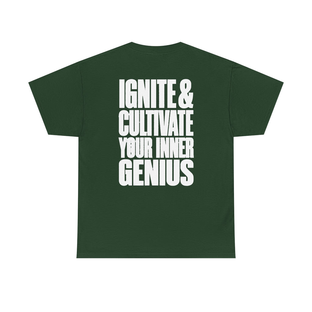 Motivational T-Shirt — ICYIG Front / "Ignite & Cultivate Your Inner Genius"