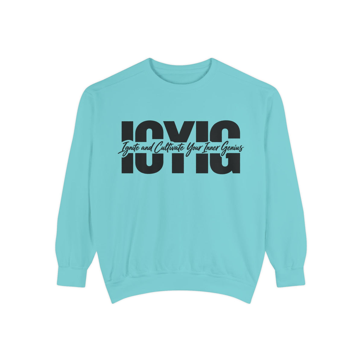 Graphic Crewneck Sweatshirt — Ignite and Cultivate Your Inner Genius