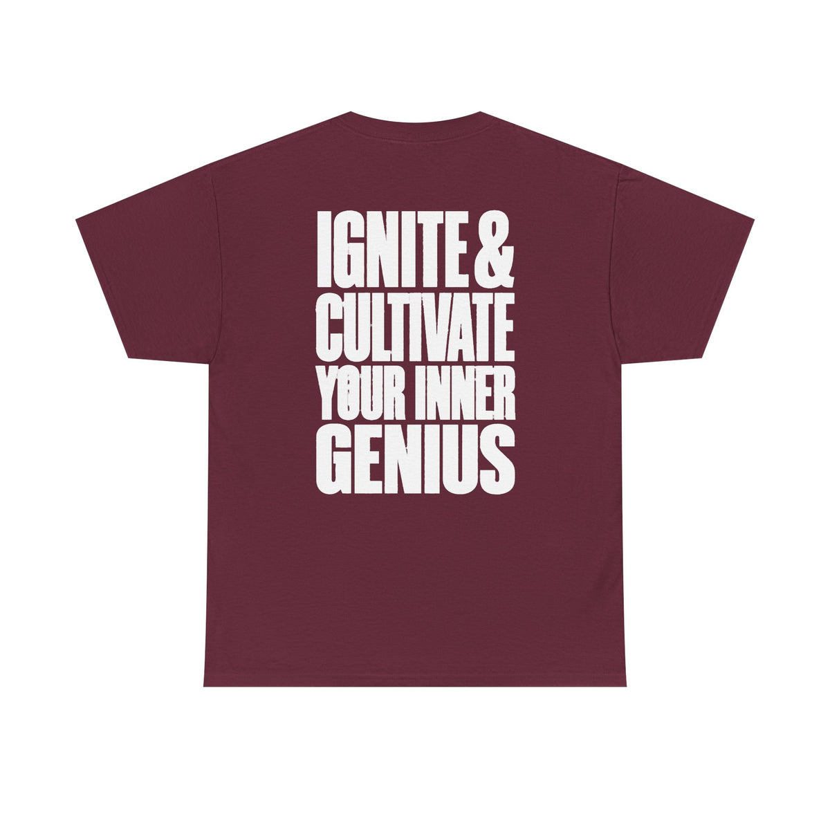 Motivational T-Shirt — ICYIG Front / "Ignite & Cultivate Your Inner Genius"
